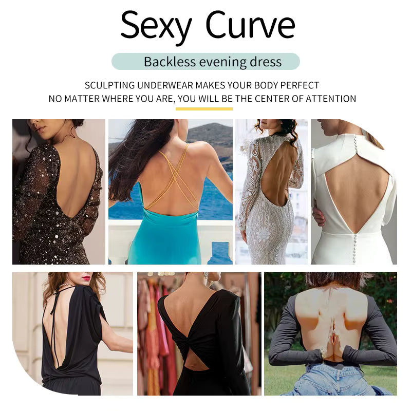 Body moulant à col en V pour femme
